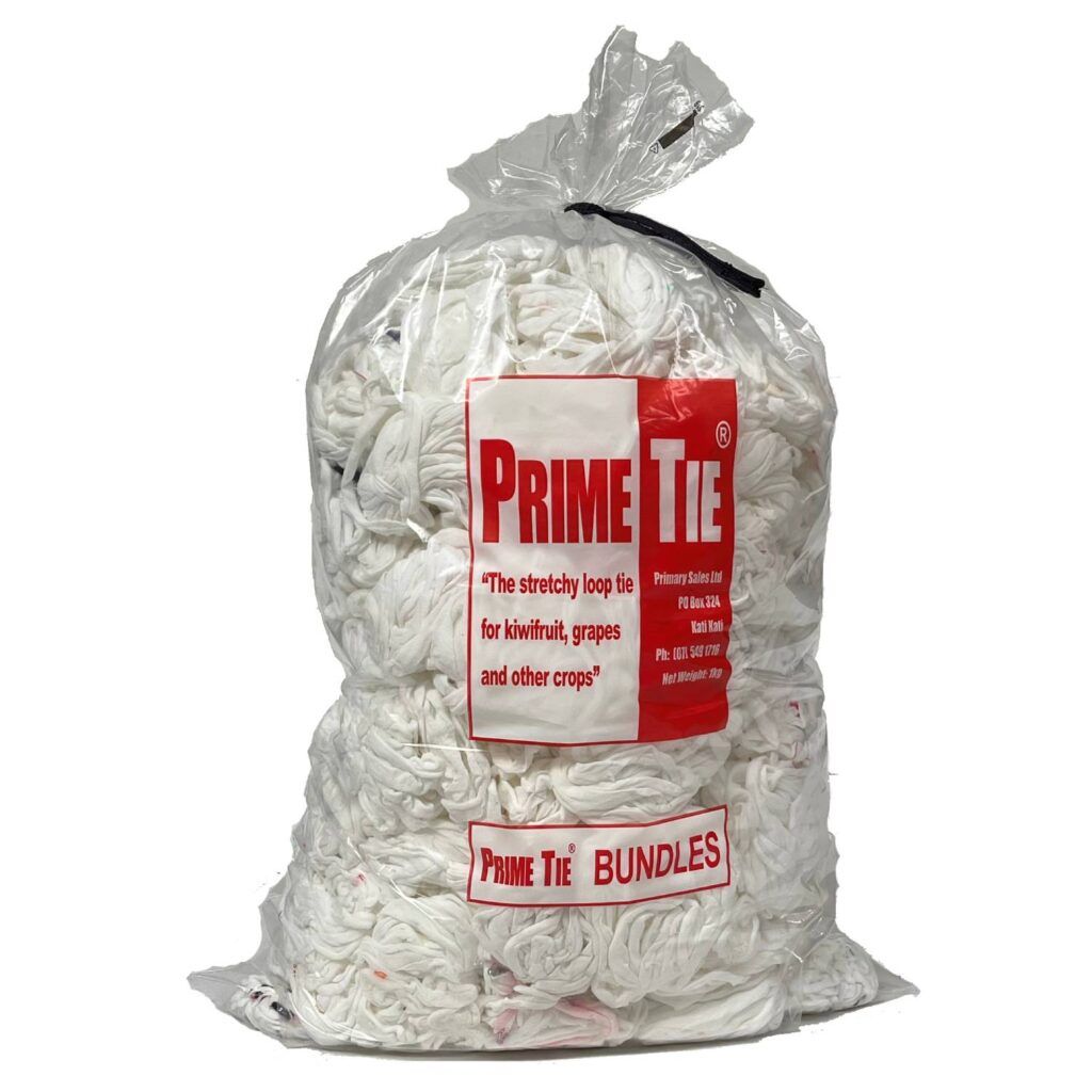 A 1kg bag of Bundled Prime Ties. Clearcut on Transparent background